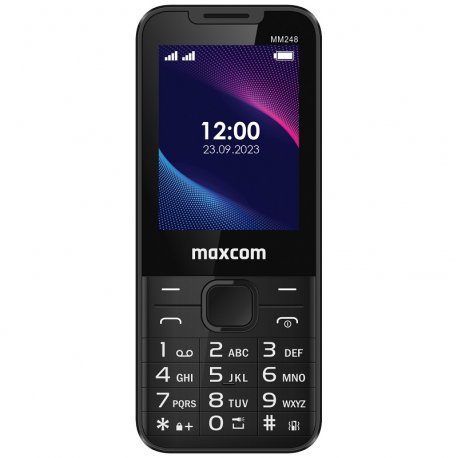 \Telefone Fixo Maxcom MM248 2,4\\\" 4G Black\"" MM248Black"""