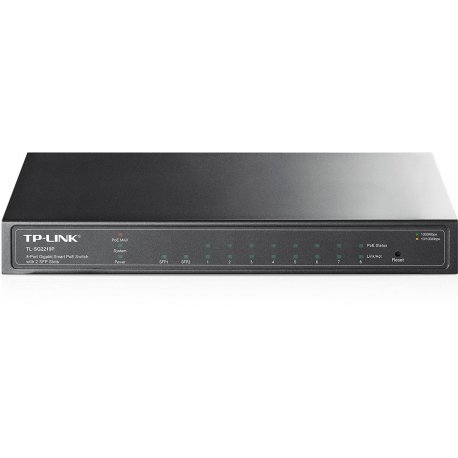 Switch TP-Link 8portas Gigabit Desktop PoE Smart Switch-TL-SG2210P SG2210P