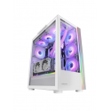 Caixa MARS GAMING MC-ULTRA XXL PREMIUM CUSTOM E-ATX CASE,ARGB DUAL STRIPES,DUAL VERTICAL CHAMBER,WH MCULTRAW