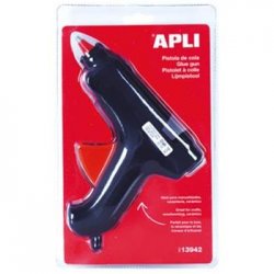 Pistola de Cola Quente Apli 40W Ø 11 mm+ 2 Recargas APL13942