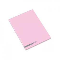 Caderno Agrafado A5 Pautado Ambar School Rosa 48Fls 1un 17392150118