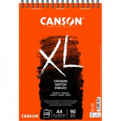 Bloco Espiralado Canson XL Croquis A4 90g 120Fls 108787103