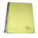 Caderno Espiral A4 Quadriculado Tsunami Amarelo 1un 10829633