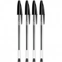 Esferográfica BIC Cristal Ball Point Preto 1mm 4un 1171036