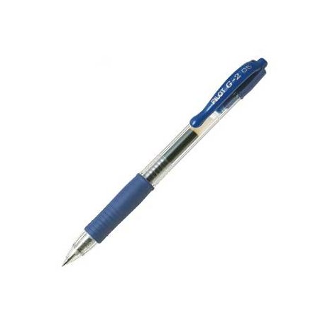 Esferográfica Gel Pilot G-2 Retrátil Azul 0,5mm 1un 1171982