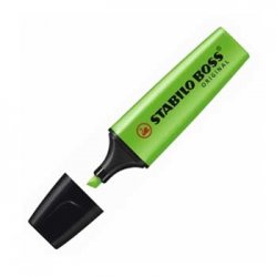 Marcador Fluorescente Stabilo 70/33 Verde Claro 10un 1331054