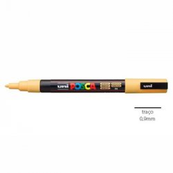 Marcador Uniball Posca PC-3M 0,9mm Apricot (P4) 1un 1293335/UN