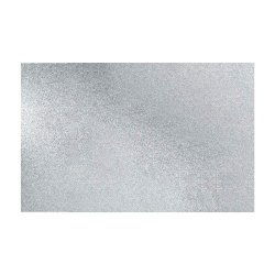 Placa de Cor Musgami Prata Glitter 50x70cm 1un 15843400