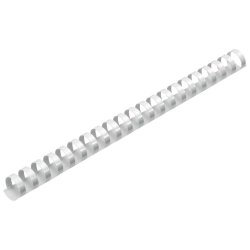 Argolas PVC Encadernar 14mm Branco 110 Folhas 37579 100un 1713002