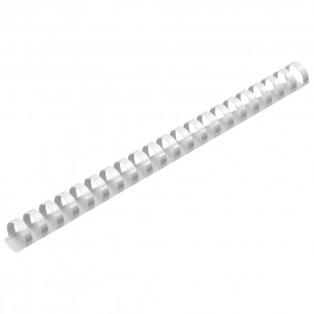 Argolas PVC Encadernar 14mm Branco 110 Folhas 37579 100un 1713002