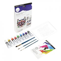 Conjunto Simply Activity Set Gouache Gato 1600709