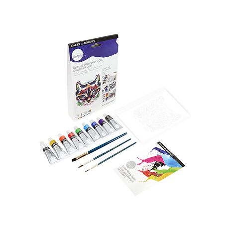 Conjunto Simply Activity Set Gouache Gato 1600709