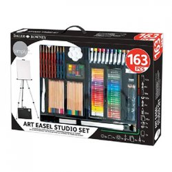 Conjunto Pinturas Complete Art Easel Studio Set 163un 1600755