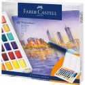 Conjunto Aguarelas 48 Cores Pincel Água+Paleta Faber-Castell 1601119