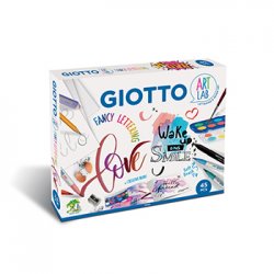 Conjunto Giotto Art Lab Fancy Lettering 45 Peças 160582100