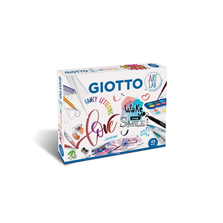 Conjunto Giotto Art Lab Fancy Lettering 45 Peças 160582100