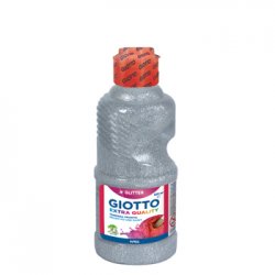 Guache Líquido 250ml Giotto Extra Quality Prata Glitter 160531202