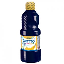 Guache Líquido 500ml Giotto Escolar Preto 160535324