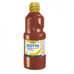 Guache Líquido 500ml Giotto Escolar Castanho 160535328