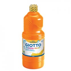 Guache Líquido 1L Giotto Escolar Laranja 160535505