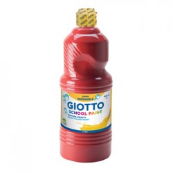 Guache Líquido 1L Giotto Escolar Vermelho 160535508