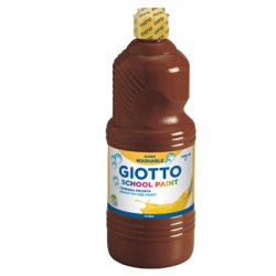 Guache Líquido 1L Giotto Escolar Castanho 160535528