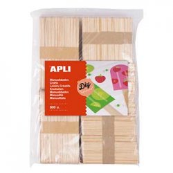 Pau Madeira (Manualidades) Apli Cor Natural 800un APL17454