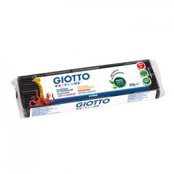 Plasticina Preto Patplume Giotto 350g 160510105