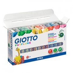 Plasticina 12 Cores Patplume Giotto 12x150g 160511900