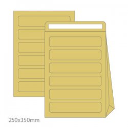 Envelopes Saco Correio Interno 250x350x60mm B4 Kraft 10un 1611015