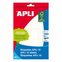 Etiquetas 022x032mm 10Fls Apli 200un APL1644