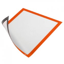 Moldura Magnética A4 Duraframe Laranja 4869-09 5un 1004869-09