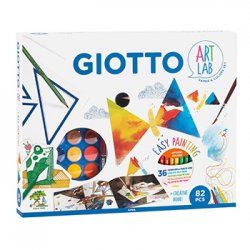 Conjunto Giotto Art Lab Easy Paiting 82 Pecas 160581300