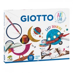 Conjunto Giotto Art Lab Easy Drawing 160581400