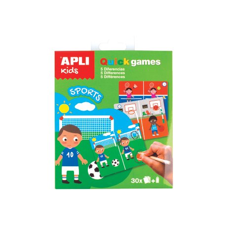 Jogo Apli Kids Quick Games Tema Desporto APL15233