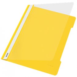 Classificador Capa Transparente Amarelo Leitz 4191 25un 11541910015