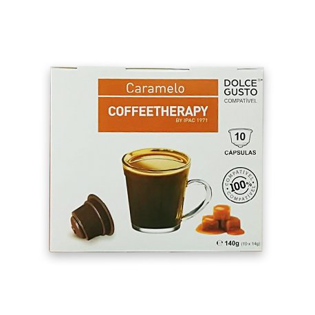 Cápsulas Caramelo p/DG CoffeeTherapy 10un 6591332