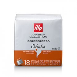 Café Cápsulas IperEspresso ILLY Colômbia Pack 18un 6607119