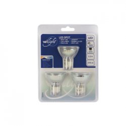 Lâmpada LED G10 3,2W (2700K) 230V - Pack 3un VELLAL3A3J