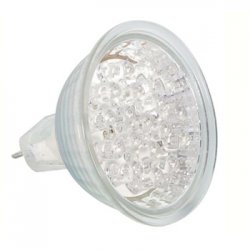 Lâmpada LED 1W Branco Quente (2800-3500K) 12VAC - MR16 VELLAMPL12MR16WW50