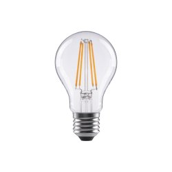 Lâmpada LED E27 6,5W 806lm Incand. Transp. Branco Quente XAV112804