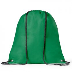 Saco Mochila Non-Woven 37x41cm com Ilhós Verde 6701813