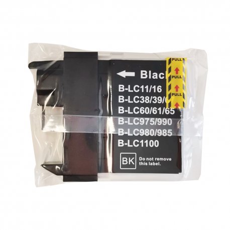 Tinteiro Compatível Brother LC1100BK Preto 13ml 450 Pág. CPT-BLC1100BK