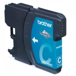 Tinteiro Brother LC1100C Azul 5,5ml 325 Pág. BROLC1100C