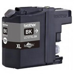 Tinteiro Brother LC127XLBK Preto 1200 Pág. BROLC127XLBK