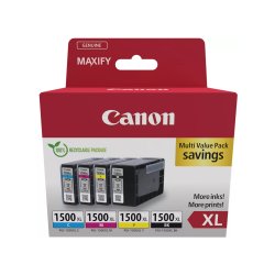 Pack Tinteiros Canon 1500XL 4 Cores 9182B010 CAN9182B010