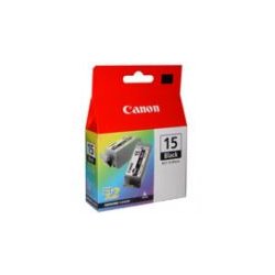 Pack Tinteiros Canon BCI-15 Preto 8190A002 5,3ml 2un CANBCI15BK