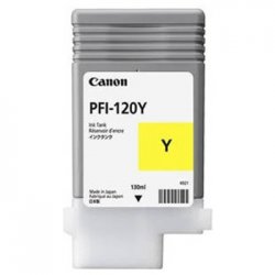 Tinteiro Canon PFI-120 Amarelo 2888C001 130ml CANPFI120Y