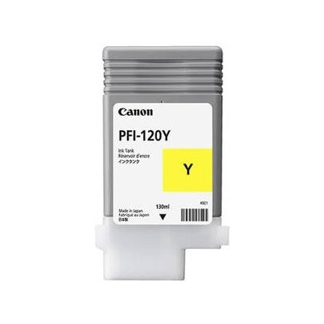 Tinteiro Canon PFI-120 Amarelo 2888C001 130ml CANPFI120Y