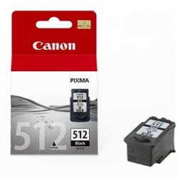 Tinteiro Canon 512 Preto 2969B001 15ml 400 Pág. CANPG512